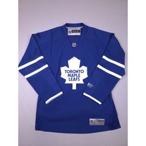 Reebok CCM Toronto Maple Leafs NHL Hockey Jersey Mens XXL Blue White Logo